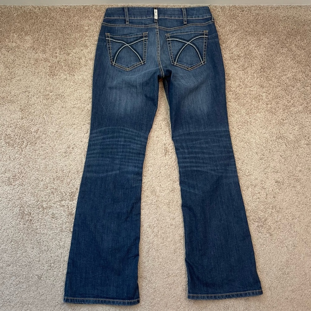 Ariat Women’s R.E.A.L Rosa Dark Wash Mid-Rise Bootcut Jeans Size 31 Regular - Picture 15 of 16